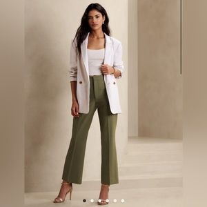 Banana Republic | Sculpted Cropped Bootcut Pants | Size 8